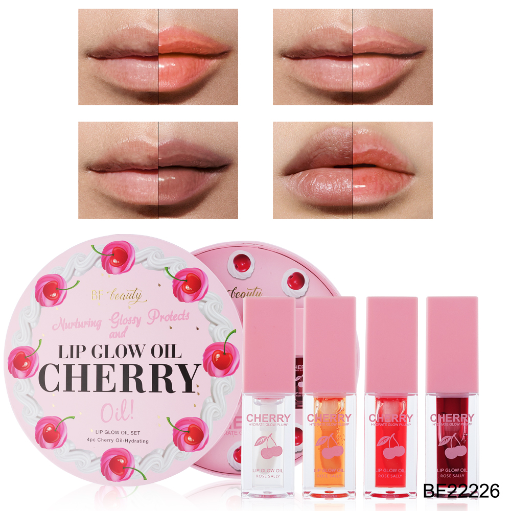 Cherry Oil Lip Glow Oil Set22226(4)